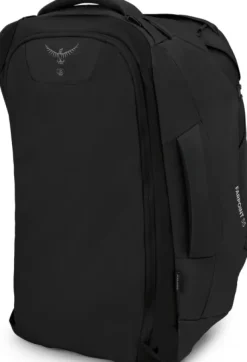 Osprey Farpoint 55 matkailurinkka, musta