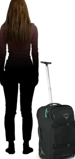 Osprey Farpoint Wheels 36 matkailurinkka, musta