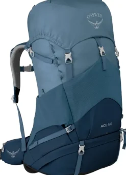 Osprey Junior Ace lasten rinkka, sininen, 50 L