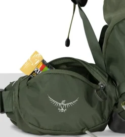 Osprey Kestrel 58 rinkka, maastonvihreä