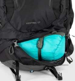 Osprey Kestrel 68 rinkka, maastonvihreä