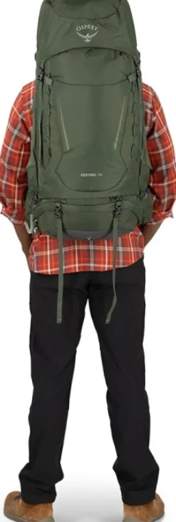 Osprey Kestrel 58 rinkka, musta