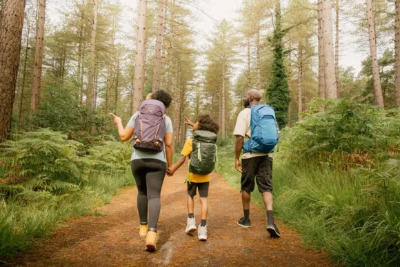 Osprey Kids Jet 18 Euphoria Purple/Mars Orange