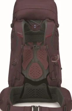 Osprey Kyte 48 naisten rinkka, ruskeapunainen
