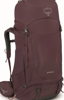 Osprey Kyte 68 naisten rinkka, ruskeapunainen