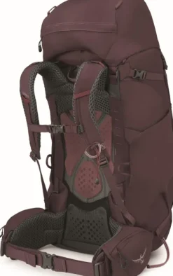 Osprey Kyte 68 naisten rinkka, ruskeapunainen