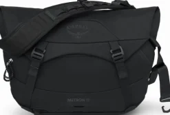 Osprey Metron Messenger olkalaukku, musta