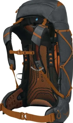 Osprey M's Exos 38 Dark Charcoal Grey