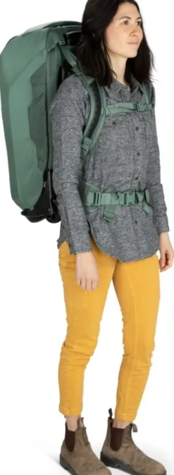 Osprey Sojourn 60 matkalaukku, musta