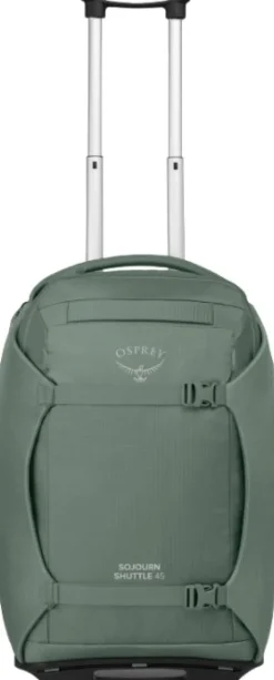 Osprey Sojourn Shuttle 45 matkalaukku, harmaavihreä