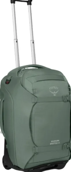 Osprey Sojourn Shuttle 45 matkalaukku, harmaavihreä
