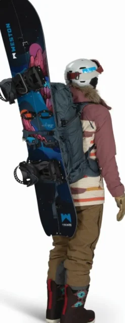 Osprey Sopris 40 naisten reppu, Black