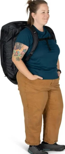 Osprey Transporter 65 Raven Black/Black