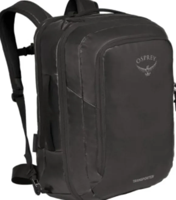 Osprey Transporter Global Carry-On käsimatkatavaralaukku, musta