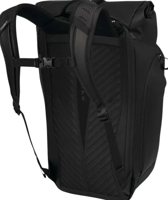 Osprey Transporter Roll Top Pack Raven Black/Black