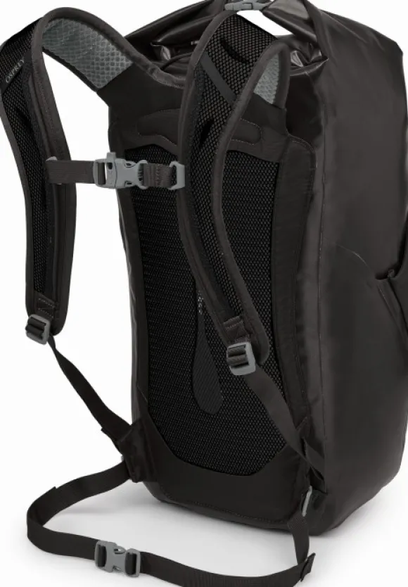 Osprey Transporter Roll Top WP 30 vedenkestävä reppu, musta