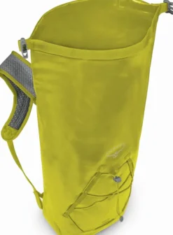 Osprey Transporter Roll Top WP 18 reppu rullasulkimella, keltavihreä