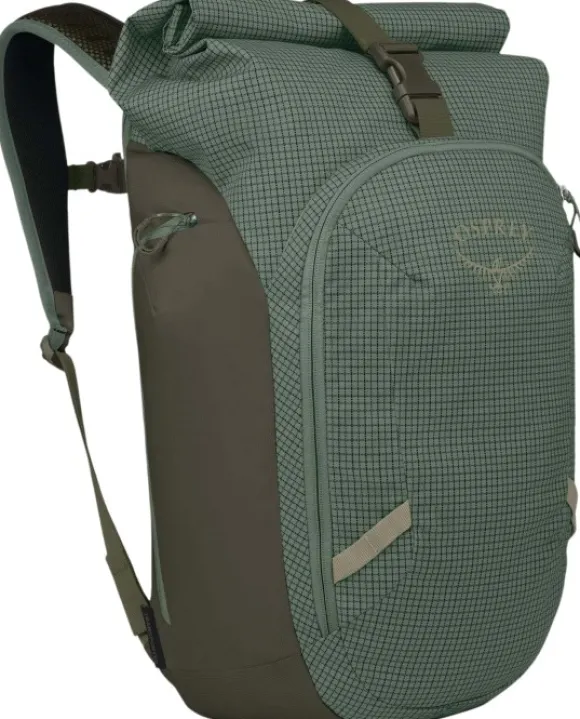Osprey Transporter Roll Top Pack Pine Leaf/Earl Grey