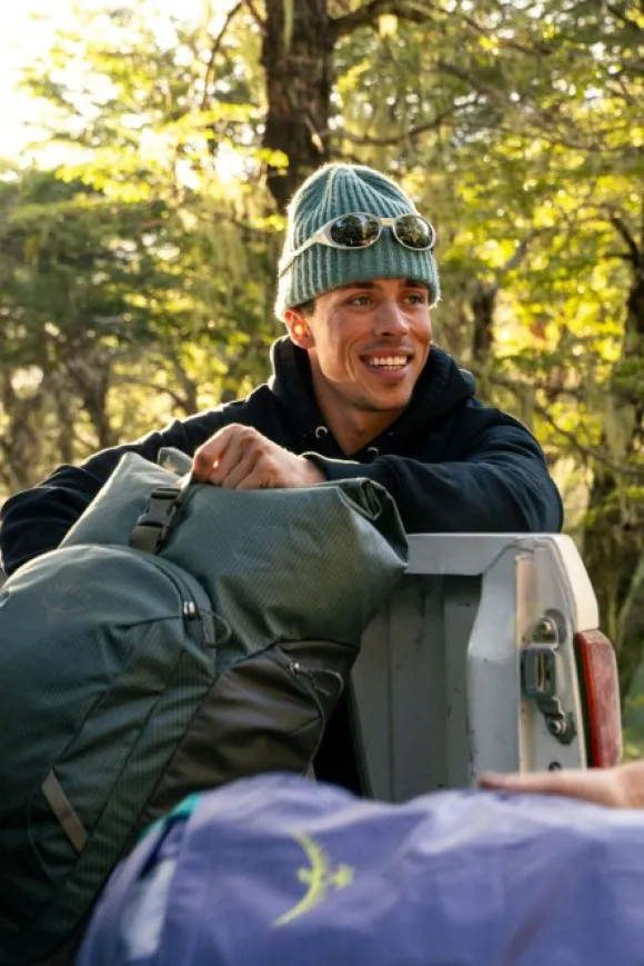 Osprey Transporter Roll Top Pack Pine Leaf/Earl Grey