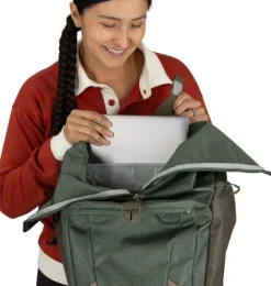 Osprey Transporter Roll Top Pack Pine Leaf/Earl Grey