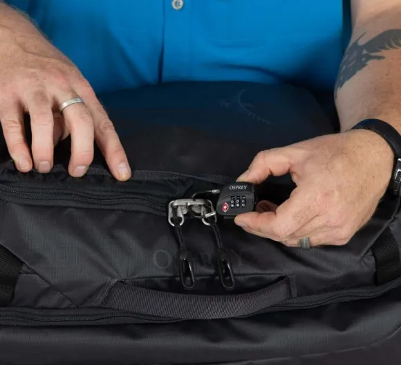 Osprey Transporter Squffel 44 Raven Black/Black