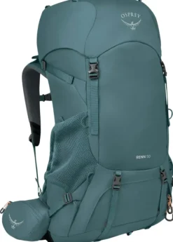 Osprey W's Renn 50 Cascade Blue/Melon Orange