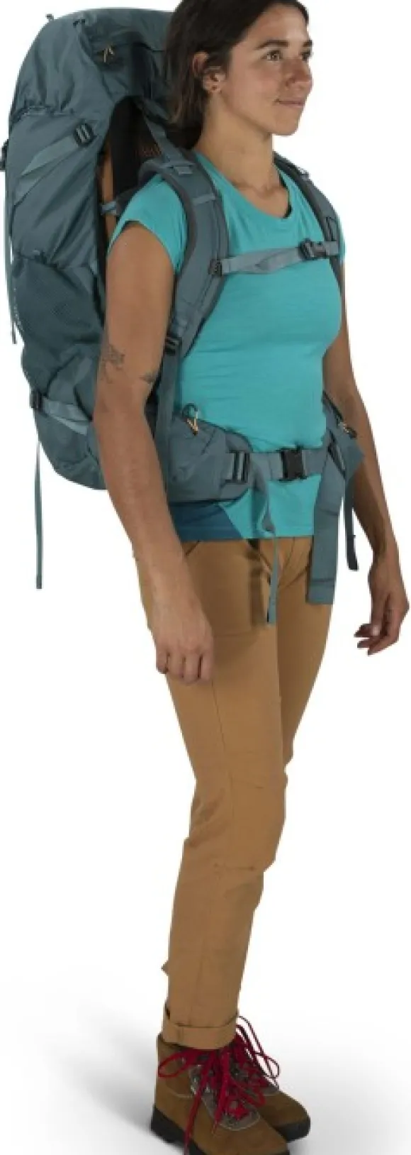 Osprey W's Renn 50 Cascade Blue/Melon Orange