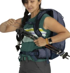 Osprey W's Tempest 22 Black/Coal Grey