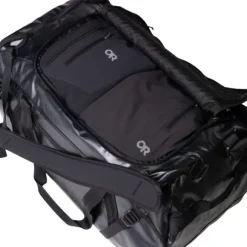 Outdoor Research Carryout Duffel 80L varustekassi, Solid Black
