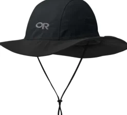 Outdoor Reserach Seattle Rain Hat vedenpitävä lierihattu, musta