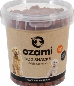 Ozami Dog Snack Grain Free Salmon Bucket 500 g