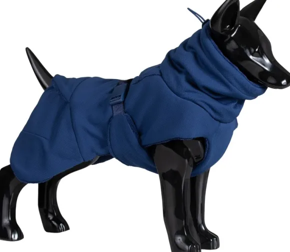 PAIKKA Drying Coat 2Go koirien kuivausloimi, 35 - 50 cm, tummansininen