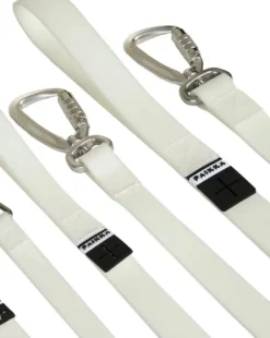 PAIKKA Glow Leash talutushihna, 2x180 cm, White