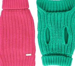 PAIKKA Knit Sweater koirien villapaita, 20-30 cm, Pink