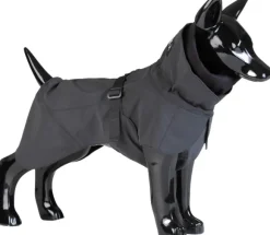 PAIKKA Visibility Raincoat koiran sadetakki, 55-60 cm, harmaa