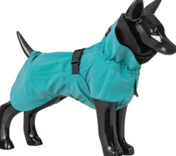 PAIKKA Visibility Raincoat koiran sadetakki, 55 - 60 cm, petrooli