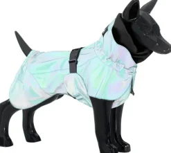 PAIKKA Visibility Raincoat koiran sadetakki, 30 cm, petrooli