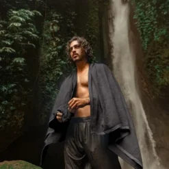 Pangea Eco towel 2.0 Pocket bambupyyhe, Black