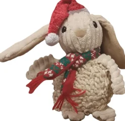 Party Pets Christmas Naturals Bunny pupulelu, 20 cm
