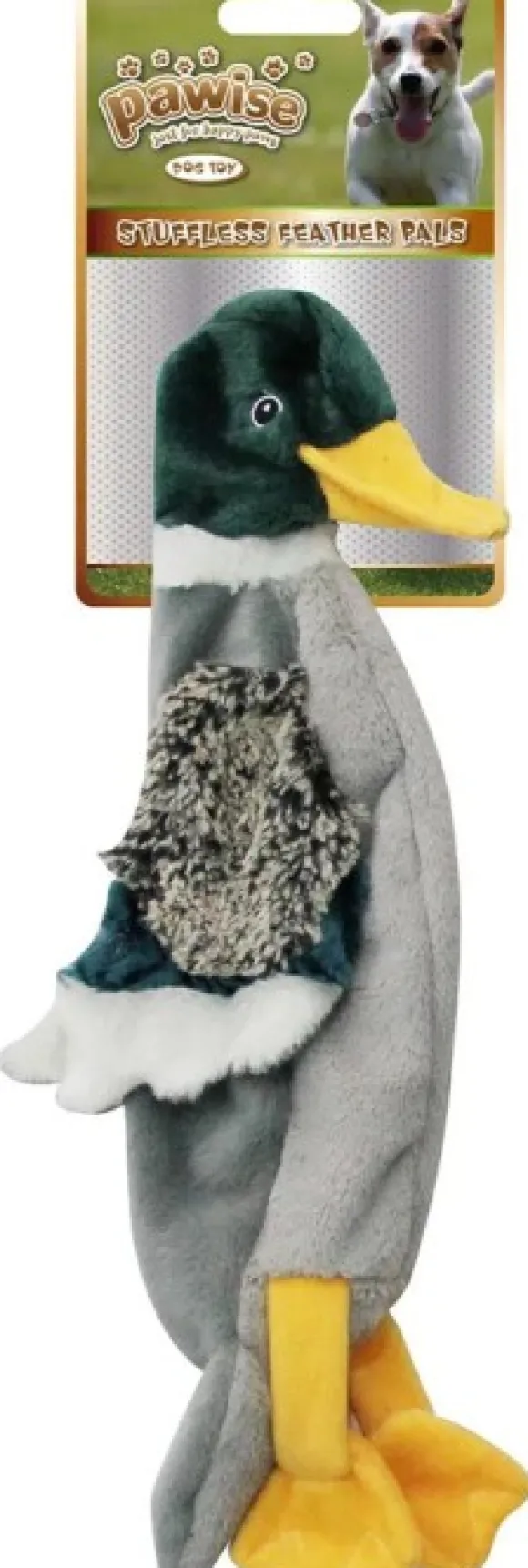 Pawise Koiranlelu Stuffingless sinisorsa 49 cm