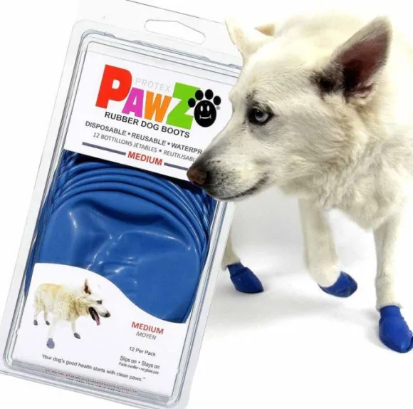 Pawz Dog Boots Color Blue M