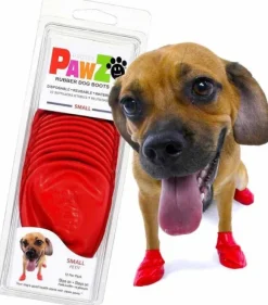 Pawz Dog Boots Color Red S