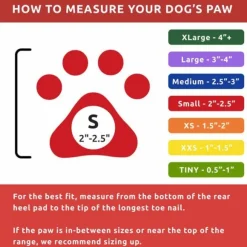 Pawz Dog Boots Color Red S