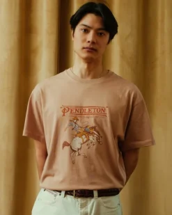 Pendleton M's Rodeo T-Shirt Khaki