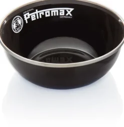 Petromax Enamel Bowls 600 ml Black 2-pack