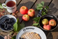 Petromax Enamel Bowls 600 ml Black 2-pack