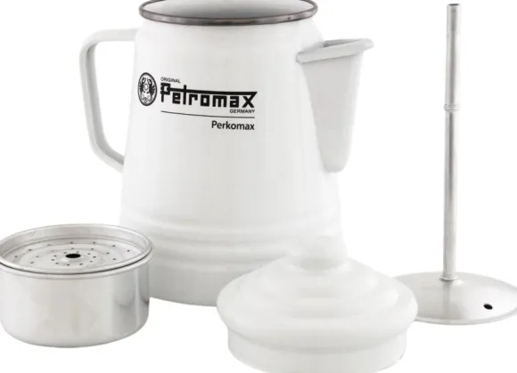 Petromax Tea and Coffee Percolator Perkomax White 1,3L
