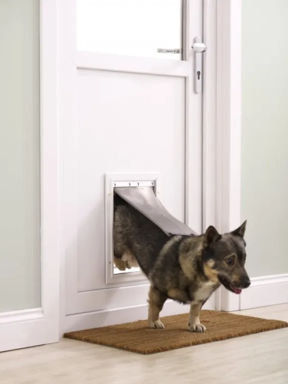 Petsafe Staywell oviluukku alumiini, M