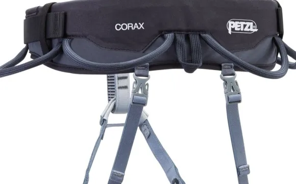 Petzl Corax Dark Gray, kiipeilyvaljas
