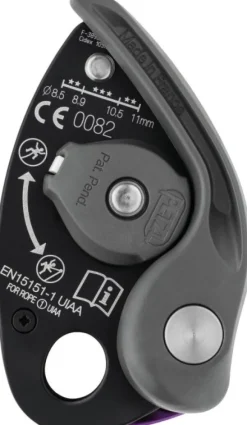 Petzl Grigri + köysijarru, Violet